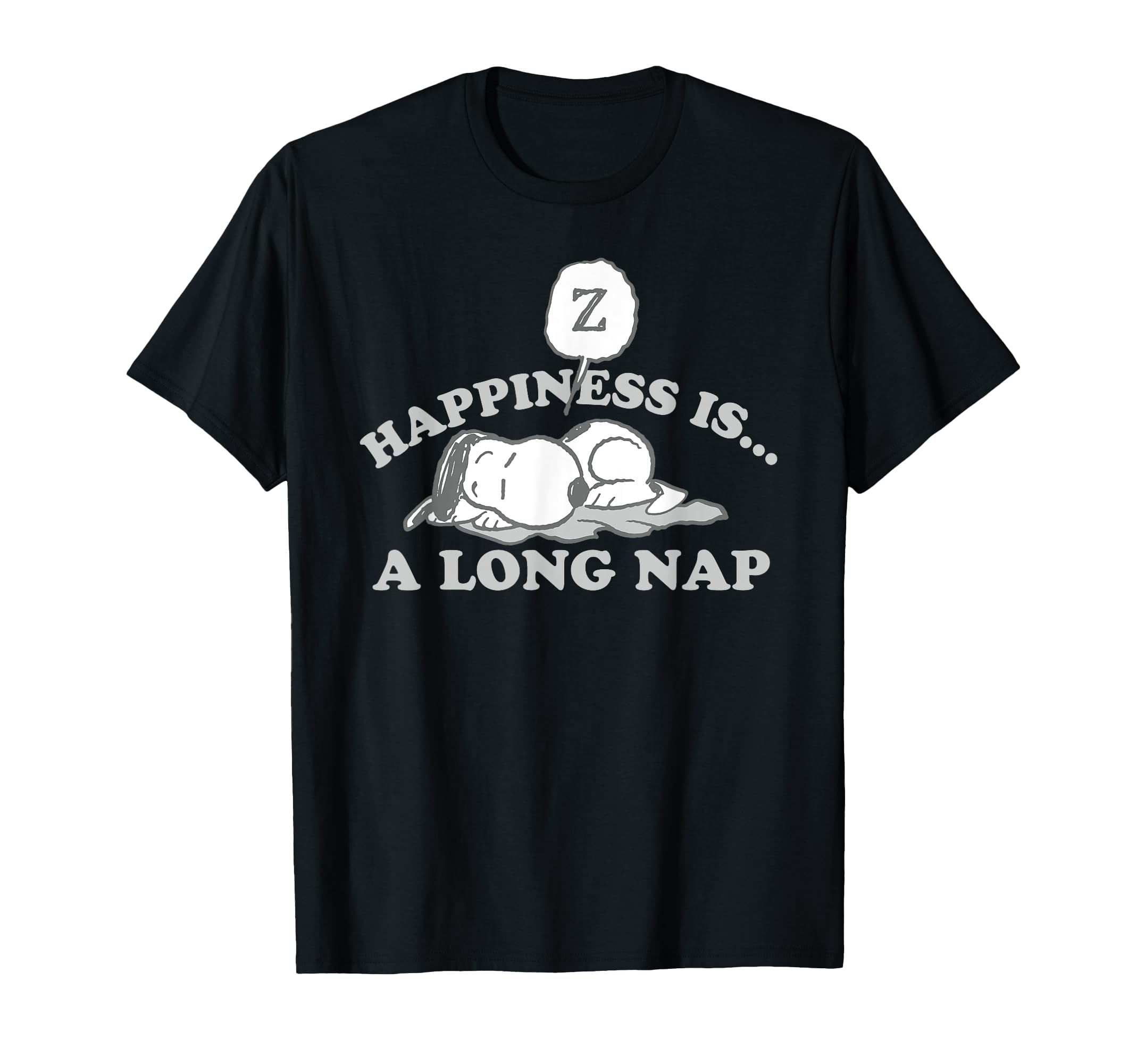 

PEANUTS Happiness Is A Long Nap Snoopy T-shirt