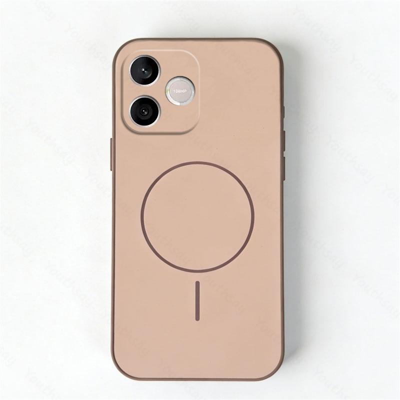 Shockproof Phone Protector Case For Honor 600 Lite Case Luxury Matte PC TPU Silicone Honor 600 Lite Cover Honor 600 Lite Case Honor 600 Lite кофейный