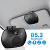 Zestaw samochodowy Bluetooth 5.4 Głośnomówiący Głośnik 6W Głośnik do osłony przeciwsłonecznej Odtwarzacz Mp3 Bezprzewodowy Odbiornik Muzyki Z Asystentem Głosowym