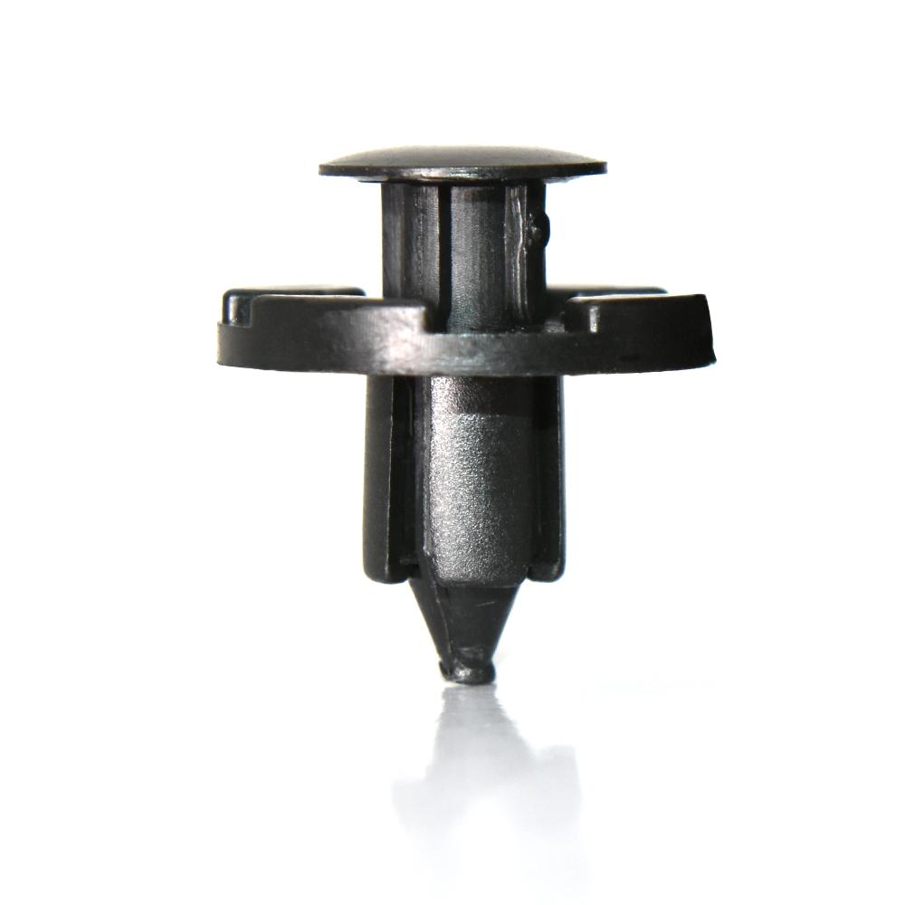 50pcs 8mm Auto Fasteners Rivets Clips Car Bumper Door Panel Fender Liner Clips Retainer for Nissan Car Trim Clips Grills Clips