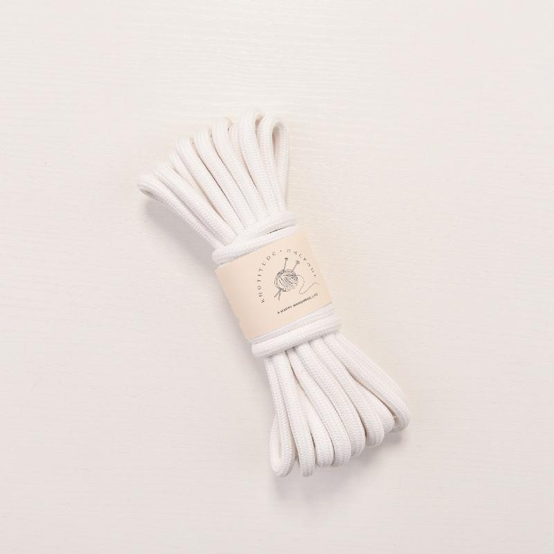 8mm Polyester Core Rope 5m Colorful Braided Cord for Pet Leash Making Rope Crochet Bag Strap Handmade Craft Clothing Accessories