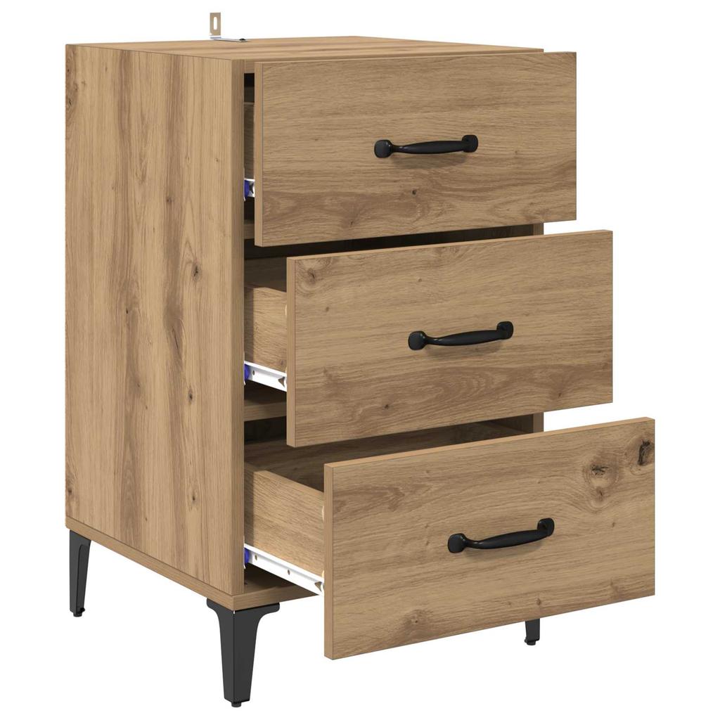 Nightstand Artisan Oak 40 x 40.5 x 66 cm Particleboard