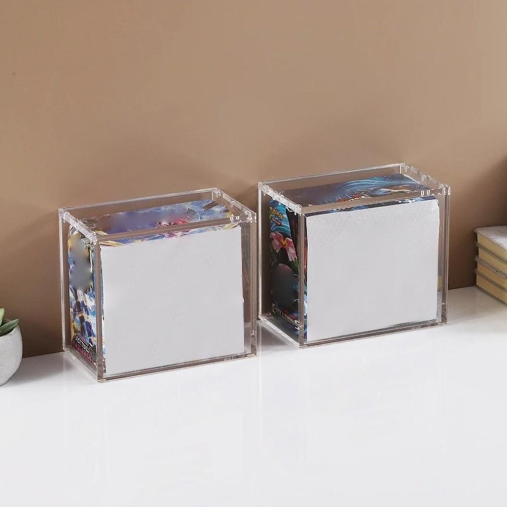 5mm Thick Game Card Box Protective Cases Box Protector for English Booster Boxes For Collectors