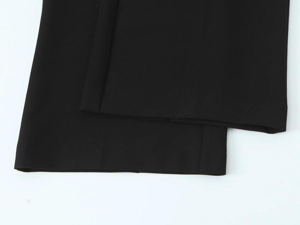 Spring 2025 Women's European & American Style Sleeveless Vest and Long Pants Set