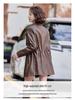Women's Mid-Length Sheepskin Leather Trench Coat - 2025 Spring/Autumn Popular Fashion Outerwear