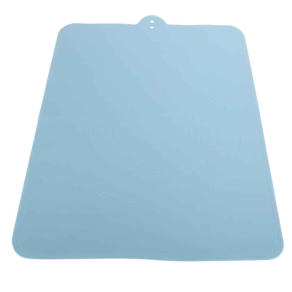 Blue Silicone Dough Kneading Pad NonStick Thicken Cookies Baking Mat Kitchen Pastry Tools