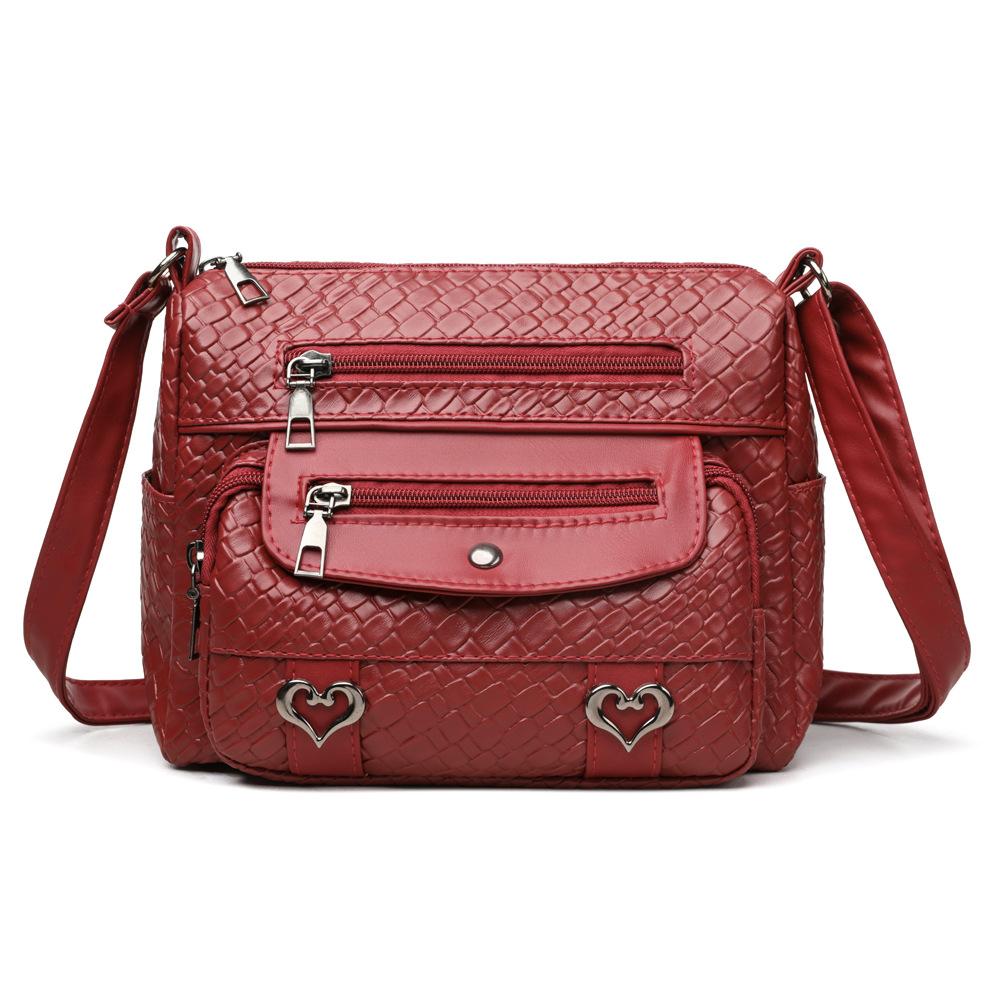Fashionable Retro Multi-pocket Large Capacity Women's Bag
