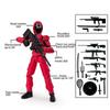 Action Figures, Robot Action Figures, Full-joint Stop-motion Animation, Multi-joint Movable, Various Accessories, Desktop Decoration