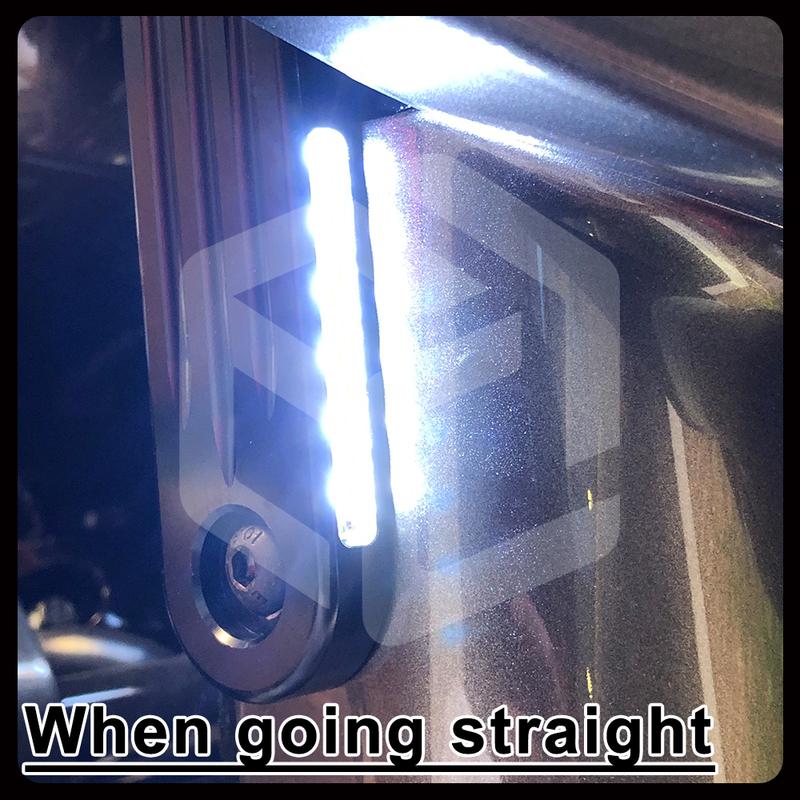 Motorcycle Turn Signals for Harley Street Glide / Limited / Special / Ultra Limited /Street Glide CVO /Bichromatic Light