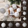 Shatterproof Christmas Tree Hanging Pendants Shimmering Baubles for Holiday Decoration Indoor and Outdoor Ornament