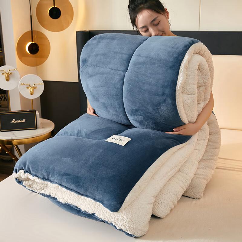 

Double-Sided Lamb Velvet Quilt