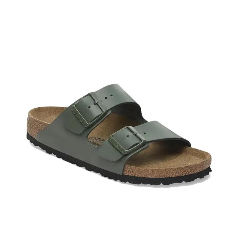 Birkenstock Arizona Unisex Stylish Comfort Slide Sandals Dark Green 1029107 36