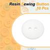 10pcs 20mm Sewing Button Color Resin Cat Eye Button 2 Holes Round Craft Replacement Buttons for Clothing DIY Crafts Decor