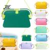 Easy Clean Silicone Lunch Box Waterproof Swimming Bag with Clip, Leakproof Foldable Toiletry Bag, 2000ml Large Tote for Capacity Beach Compact