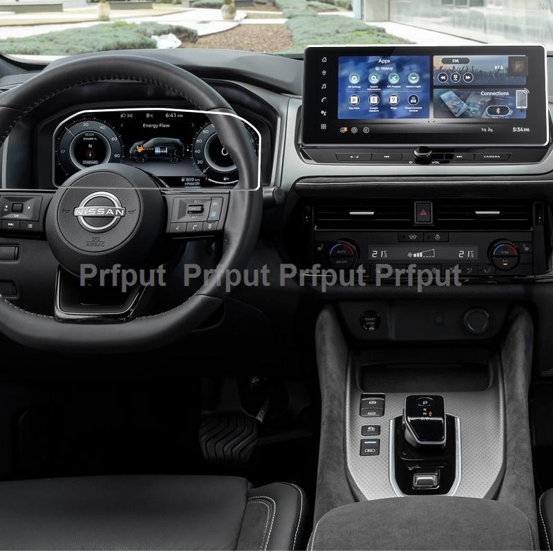 Folia ochronna na ekran ze szkła hartowanego Do Nissan Qashqai J12 2025 12,3 cala Samochodowy system infotainment radio Nawigacja Qashqai e Power
