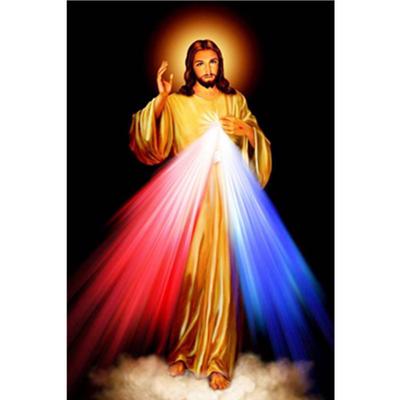 Volles 5D-Diamantgemälde zum Selbermachen, Idol von Jesus, Stickerei, Kreuzstich, Heimdekoration, handgefertigtes Geschenk