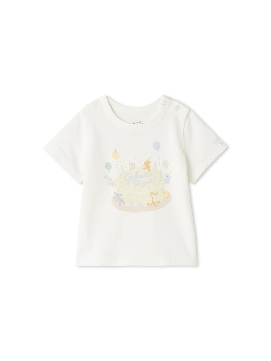 

Gelato Pique Baby Anniversary Print PBCT252493OWHT80 [Limited Edition] T-Shirt