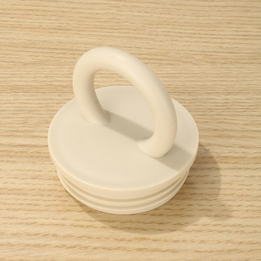 Simple 304 Stainless Steel Portable Coffee Cup Double-layer Vacuum Insulated Cup Portable Cup with Handle Ring
