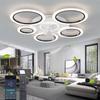 LED Black Ceiling Silent Fan with Lighting Remote Control Smart,bedroom Lamp,living room,Dining Room Fixture Home Decorations