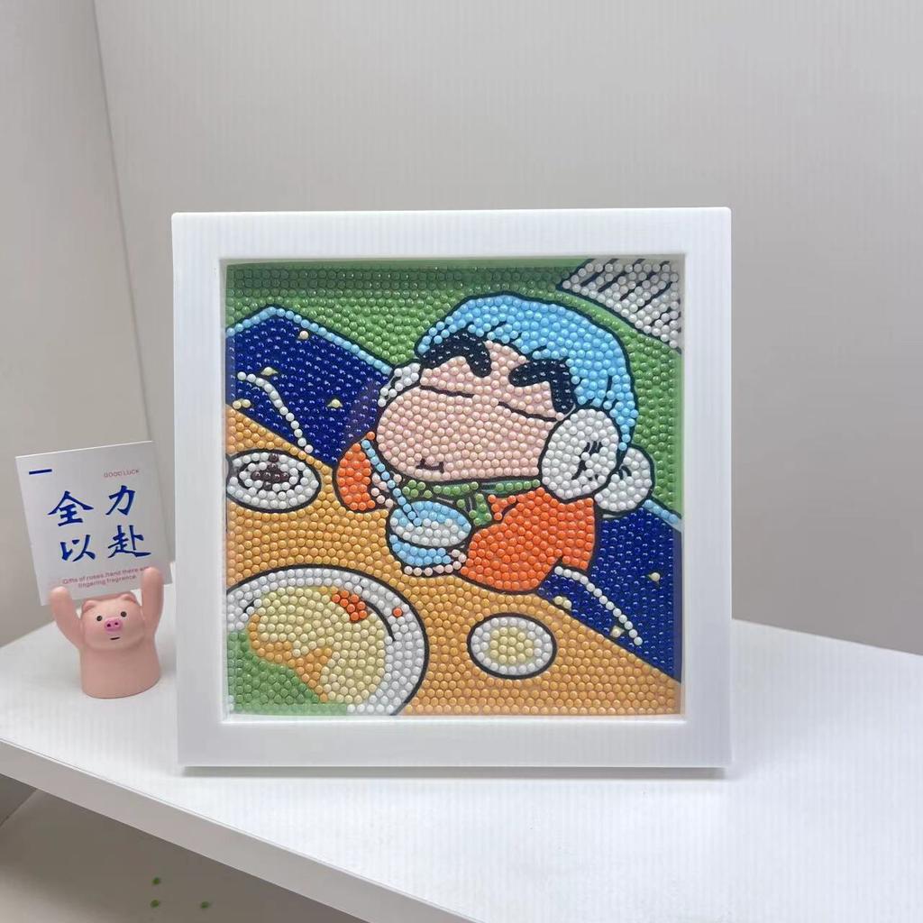 Children'S Diamond Painting Handmade Diy Masonry Painting Cartoon Diamond Sticker Bedroom Living Room Decorative Painting Photo Frame
