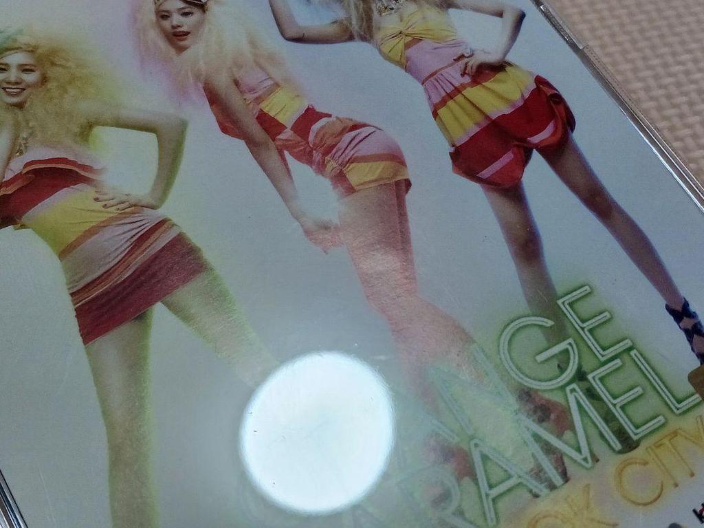 [USED] ORANGE CARAMEL BANGKOK CITY Limited Edition Korean CD