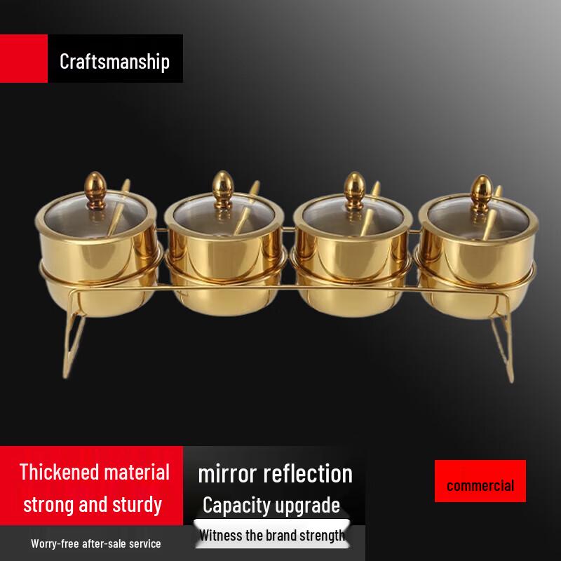 

Набор баночек для специй Beifu из нержавеющей стали 304, 5 штук