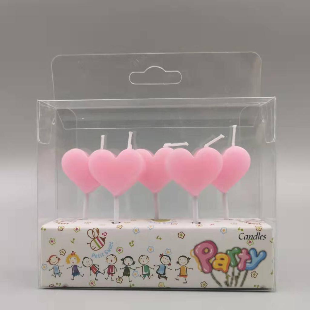 Cartoon Love Birthday Candle Cute Style Romantic Party Cake Decoration Cute Cartoon