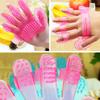 Pet Bath Brush, Dog Bath Brush, Crystal Plastic Material Five-finger Brush, Cat Massage Comb