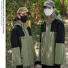 Mountain Splicing Jacket for Men and Women, Outdoor Travel, Mountaineering and Fishing Clothing, Windproof and Waterproof Sports Jacket