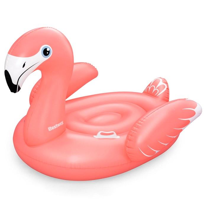 Bestway Rangs Flamingo Ride-On Float 148 x 127cm (Pink)