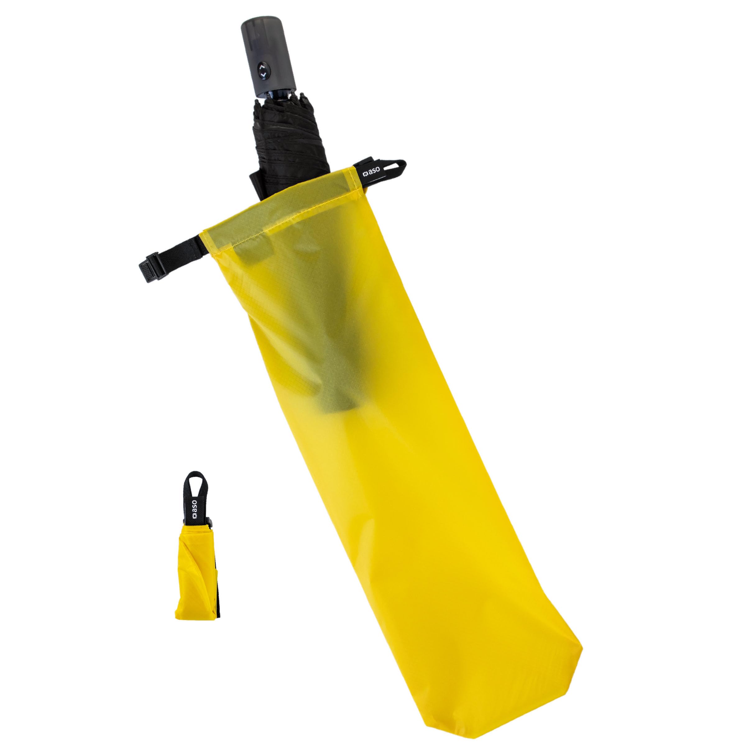 [aso] Umbrella bag for folding umbrellas, water-repellent, water-resistant, stain-resistant, ultra-lightweight (approx. 20g), made in Japan, umbrella