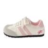 Ugly cute German training board shoes women's pink spring and summer new chic niche design round head student ballet Forrest Gump white shoes