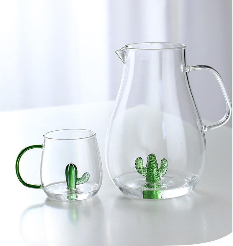 Heat-Resistant Borosilicate Glass Cartoon Animal Cup - Perfect for Juice, Household Use, or Holiday Gifts