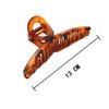 13cm Large Matte Resin Hair Claw Clip for Women - Retro Korean Style Hairpin