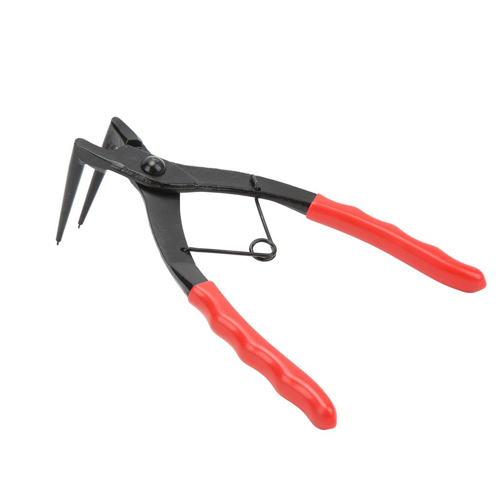 90 Degrees  Bent Long Nose Plier Stainless Steel Cylinder Snap Ring Plier Universal for Car Truck Motorcycle