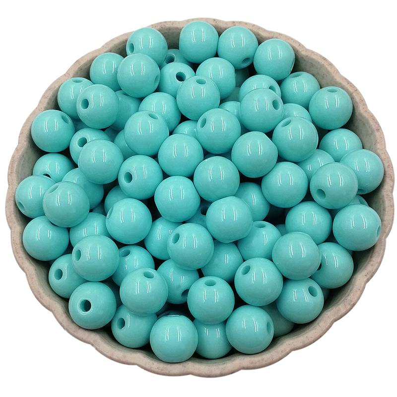 Buy New Loose Beads Solid color DIY Jewelry Accessories Pendant