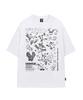 ODDSTUDIO [Digimon Adventure] Camiseta Holgada Etapa Novato Digimon - 4 Colores