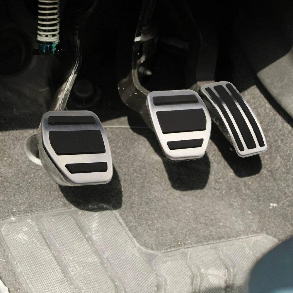 Edelstahl-Gaspedal-Pad-Abdeckung für Peugeot 207 301 307 208 2008 308 408 für CITROEN C3 C4 für DS 3 4 6 DS3 DS4 DS6 ACC.