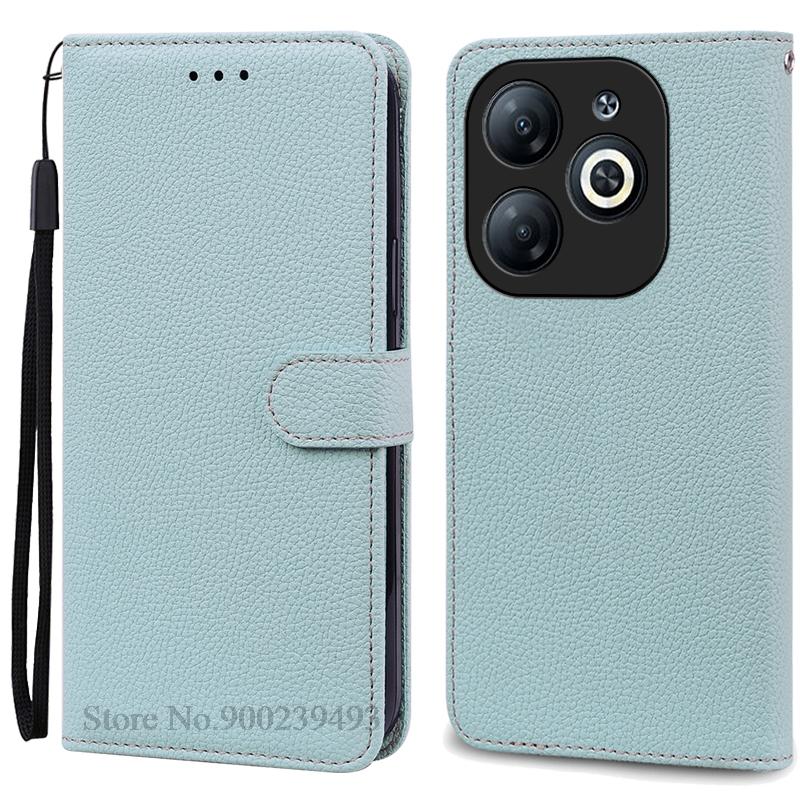 For Infinix Smart 8 / Smart 8 Pro Case Wallet Leather Flip Cover For Infinix Smart 8 Case 8 Plus X6525 X6525D X6525B Phone Cover