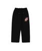 OUNDERR Reverse Or Logo Wide Pants (Black)
