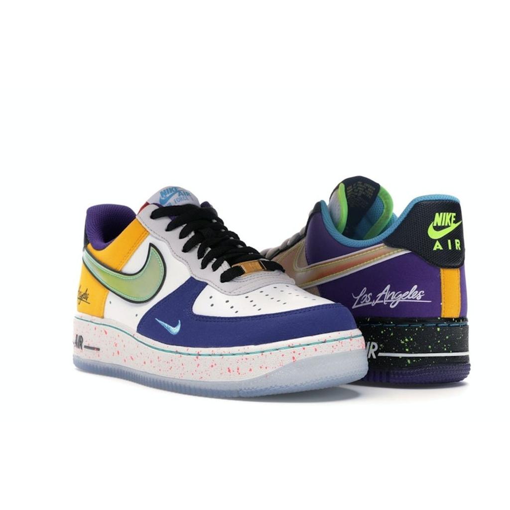 Nike Air Force 1 07 LV8 What The LA Men Tenisky Vícebarevná Bílá Černá CT1117-100