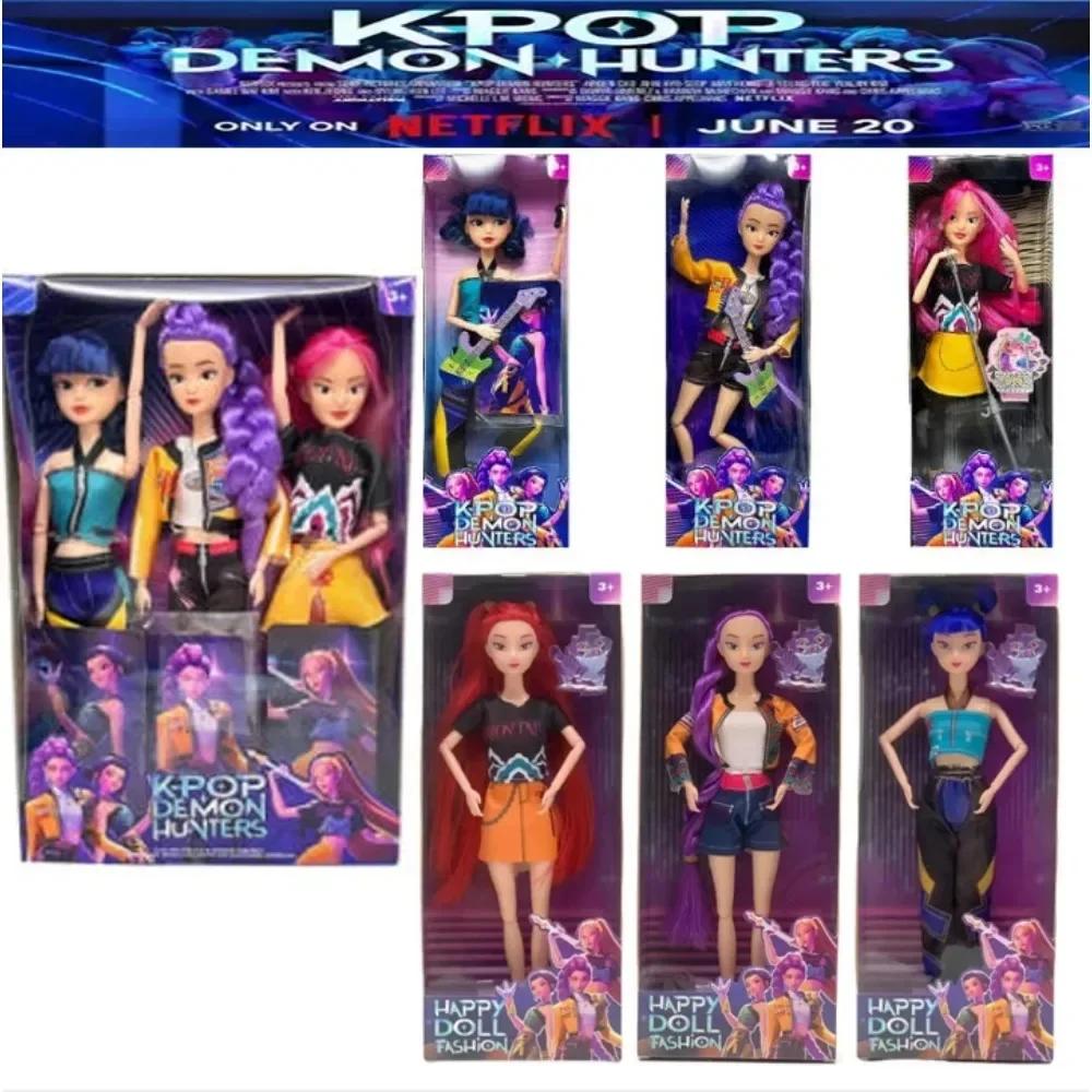 K POP Série Lovců Démonů Vinylové Akční Figurky Lumimila Zoey Model Stolní Dekorace Dětský Dárek Hračka