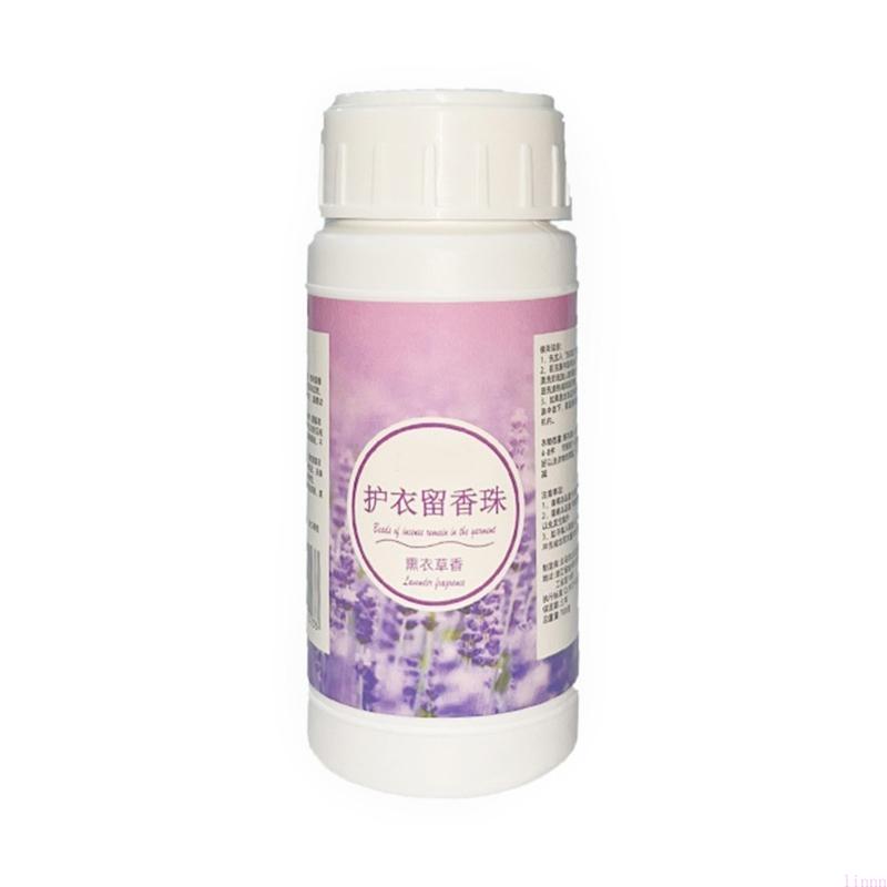 Laundry Beads 100/200g Bottle Lavender Rose Essential Sweat Removing Agent for Women Teenager Girls Man Scent Accessory