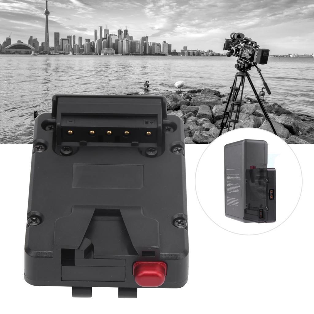 VLock Battery Mount DTap Output Plastic Plate Adapter for V Mount Camera Battery