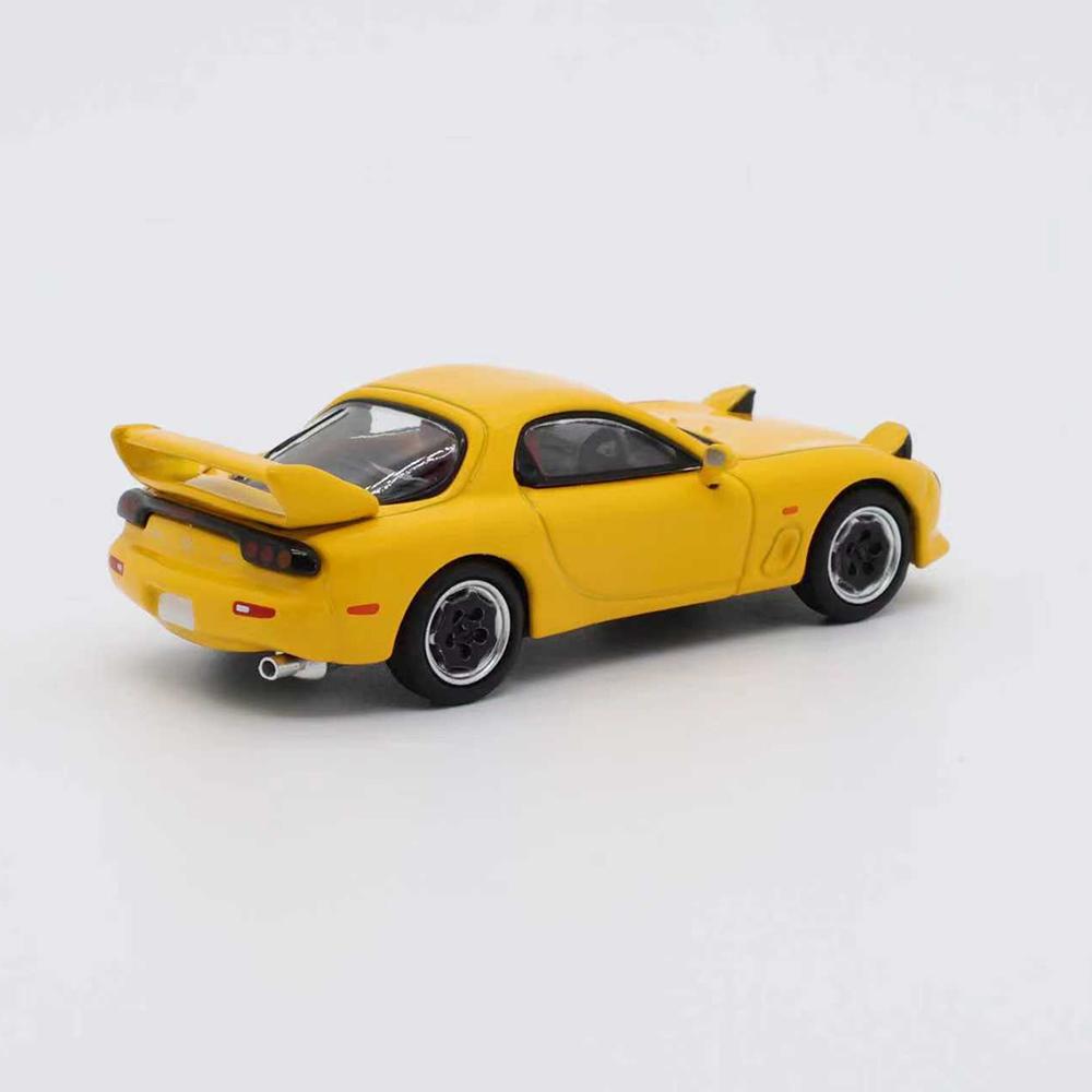 1/64 Diecast Car Model MAZDA RX-7 Cars Alloy Simulation Small-scale Car Model Miniature Toy Collection Decoration Gifts