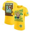 Pánské tričko s krátkým rukávem a kulatým výstřihem žluté barvy John Cena se loučí 2025 Perth Slavná wrestlingová soutěž Letní pohodlná trička plus size