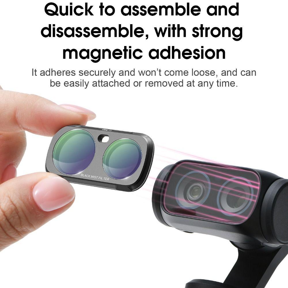 Adjustable ND2-32 Filters Kit Lens Protector for Insta360 Luna Ultra Gimbal Camera Accessories