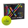 Kasco Kira Max Golf Balls, Yellow, 12 Balls