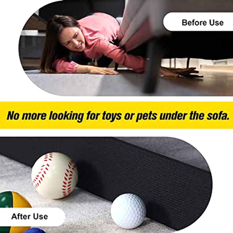 3/6/10M Sofa Toy Blocker Dustproof Adhesive Strap Under Couch Blocker Adjustable Sofa Edge Baffle Fixed Strap Interceptor