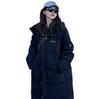 Padded clothes over the knee Padded clothes Loose bread Thickened padded clothes Winter coat Long padded jacket New